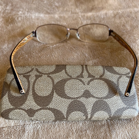 COACH “Adalaide” 223 Tan Eyeglasses Frame  51-18-135 - Picture 5 of 16